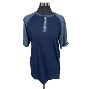 Open Trails Navy Blue Size Medium Men’s‎ Short Sleeve Tee